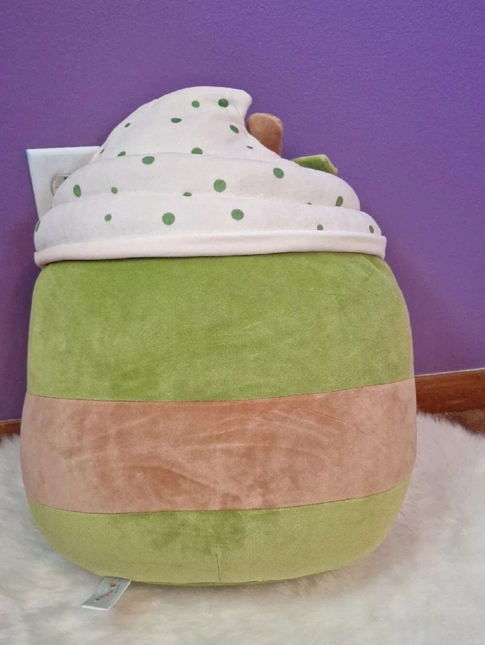 Squishmallows Zap Matcha NWT 18 inches